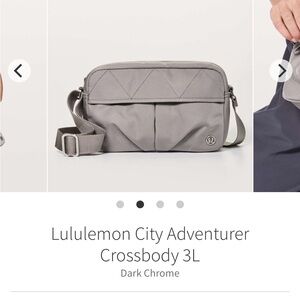 lululemon athletica City Adventurer Crossbody Bag - Dark Gray